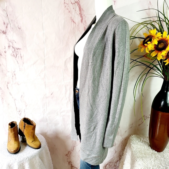 Cyrus Grey Soft Knit Cardigan - Picture 4 of 7